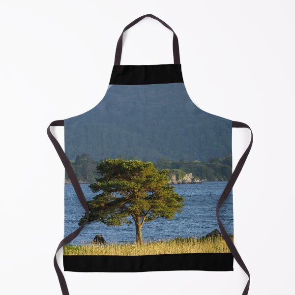 Item preview, A lone tree by the lake with mountains in Killarney National Park, near the town of Killarney, County Kerry designed and sold by AlbertMi.