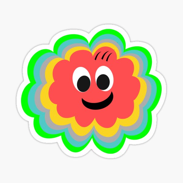 "Smiley Pookie " Sticker For Sale By Thehopegirls | Redbubble