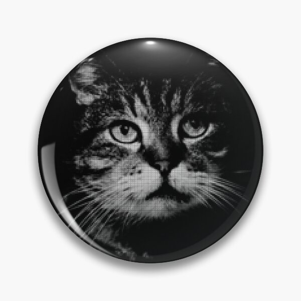 Item preview, Cat In-Vectors / Raster Face #1 Light Detailed Raster designed and sold by in-vectors.