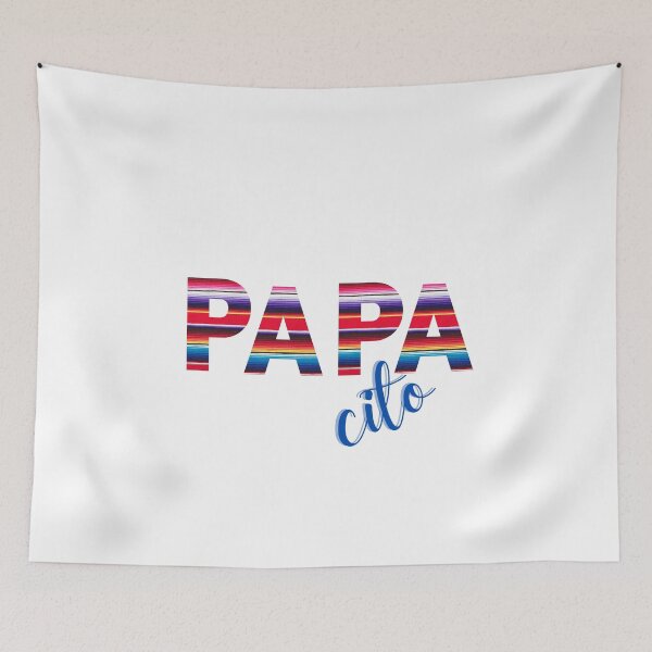 Item preview, papacito, happy fathers day, feliz dia del padre, funny fathers day gift, designed and sold by prteacool.