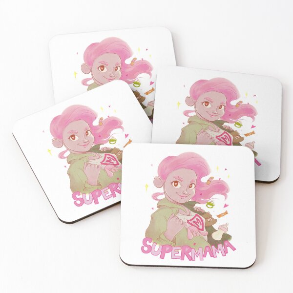 Item preview, Supermama illustration for Mother’s Day designed and sold by LVW-art.