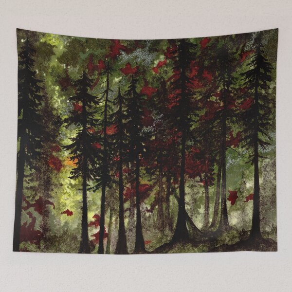 Item preview, The Bloodstone Forest - Crystal Forests designed and sold by Jess Purser.