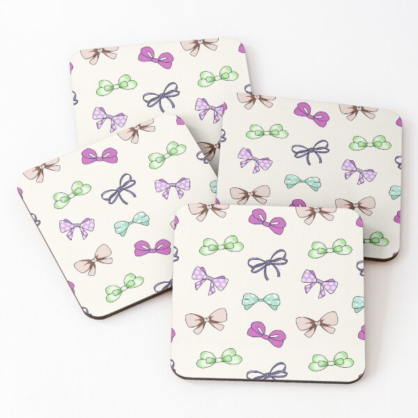 Item preview, Kawaii Bow Pattern Color 3 designed and sold by ViewerEqualsPhoton.