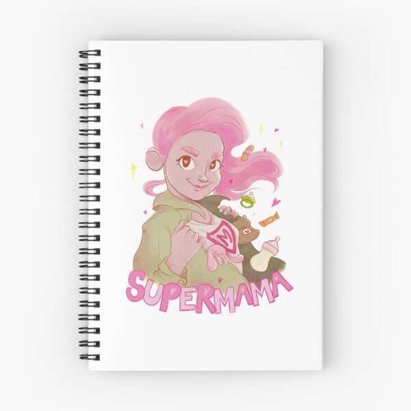 Item preview, Supermama illustration for Mother’s Day designed and sold by LVW-art.