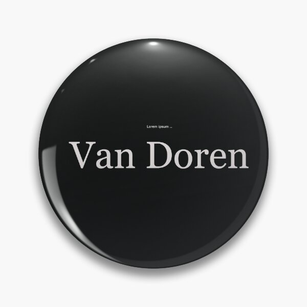 Item preview, Van Doren designed and sold by AssoumptaSympa.