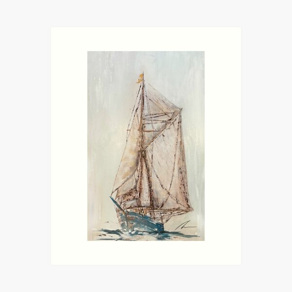 Item preview, Brown Schooner designed and sold by koorosh-nejad.
