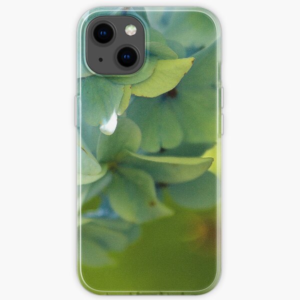 Hydrangea Blue iPhone Soft Case