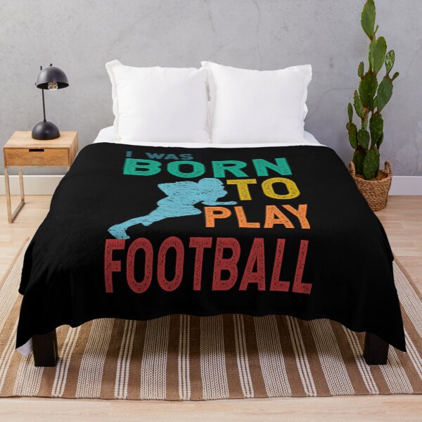 Item preview, I Was Born to Play Football designed and sold by likebakerdo.