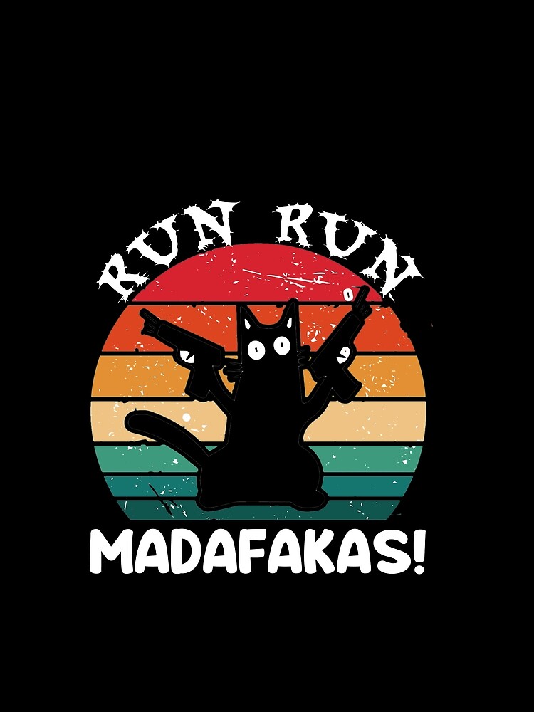 Thumbnail 5 of 5, Graphic T-Shirt, Run Run Madafakas designed and sold by Macspayne.