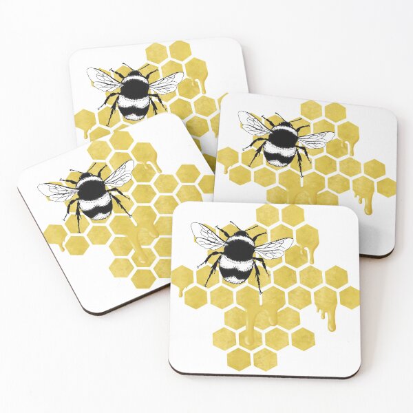 Item preview, honeybee designed and sold by ofspaceandtime.
