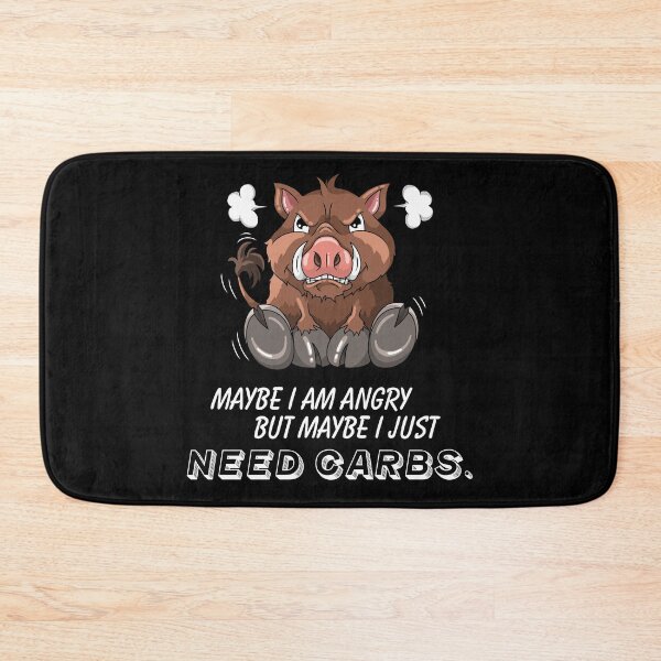 Item preview, Furious wild boar low carb diet funny design designed and sold by ARTemyzz.