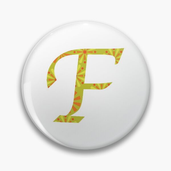 Item preview, Letter F Sticker designed and sold by SakiOno.