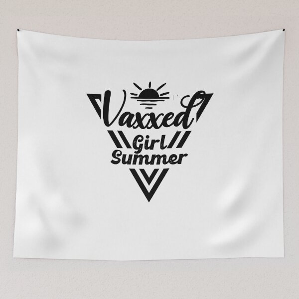 Item preview, Vaxxed Girl Summer Funny Vaccinated Summer 2021 designed and sold by RainbowPandas.