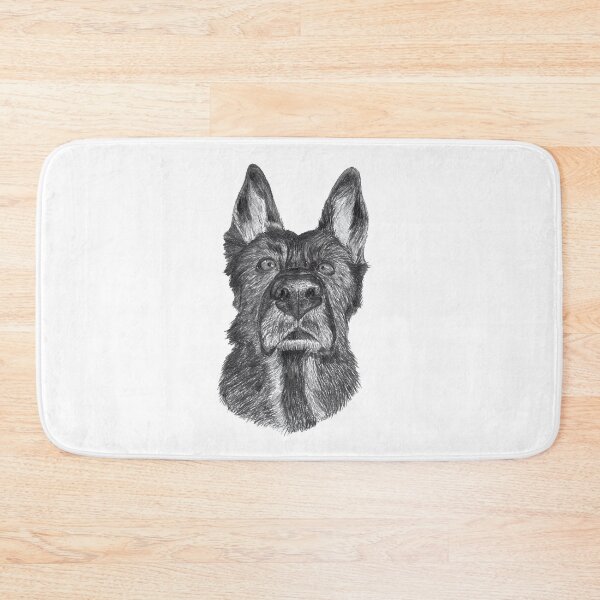 Item preview, German Shepherd Portrait designed and sold by Swash Art.