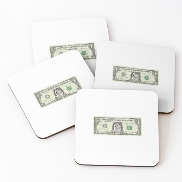 Item preview, Dogecoin 1$  designed and sold by Cloud7Stickers ..