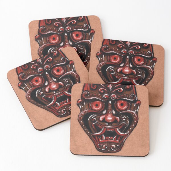 Item preview, Oni - Japanese mask designed and sold by Garuda Sagral.