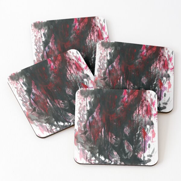 Item preview, Abstract Painting_Broken with  Reds  designed and sold by dana-krystle.