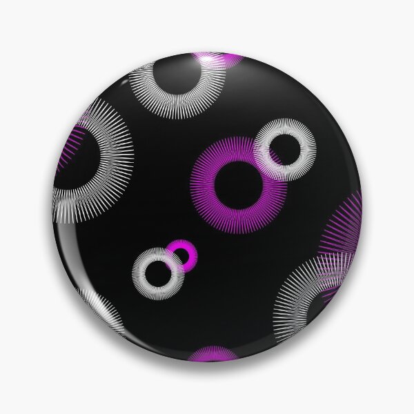 Item preview, Starburst Pink White Black Retro Pattern designed and sold by ValeriesGallery.
