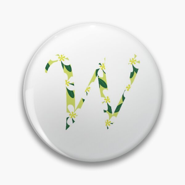 Item preview, Letter W Sticker designed and sold by SakiOno.