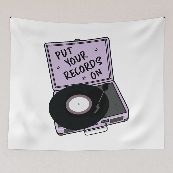 Item preview, Put Your Records On designed and sold by mynameisliana.