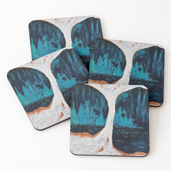 Item preview, Giants in the Cave - Expressionist Painting designed and sold by koorosh-nejad.