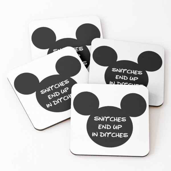 Item preview, Snitches End Up In Ditches designed and sold by Disco Tea.