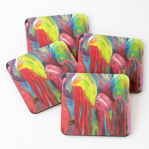 Item preview, Dana Krystle_Jellyfishes _painting 2019  designed and sold by dana-krystle.