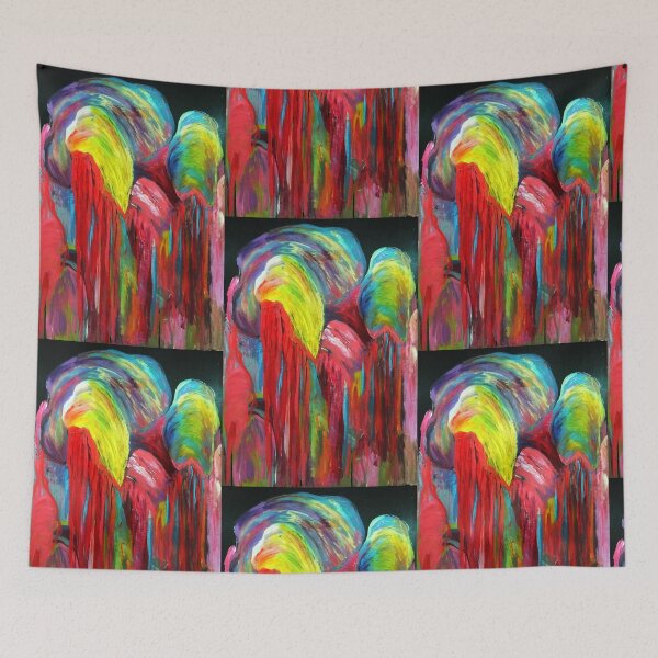 Item preview, Dana Krystle_Jellyfishes _painting 2019  designed and sold by dana-krystle.