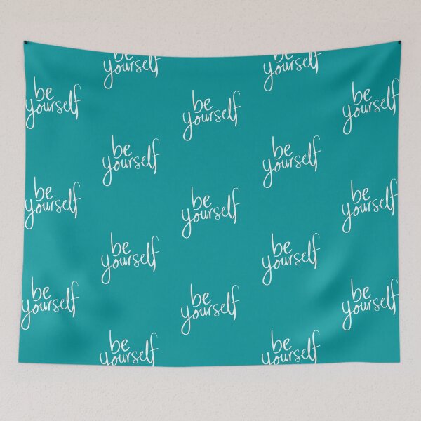 Item preview, Be Yourself - Motivation - Goals - Inspiration - Cyan designed and sold by OceansSupply.