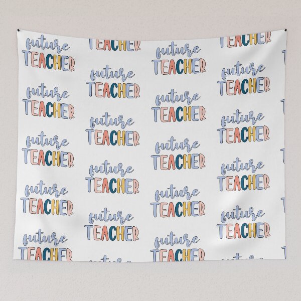 Item preview, future teacher blue designed and sold by 3rdgilmoregirl.