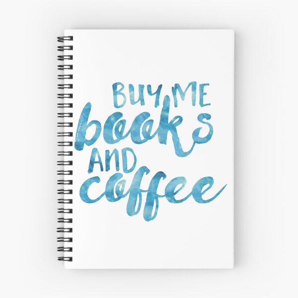 Item preview, Buy me books and coffee - watercolor designed and sold by Chloe Lamplugh.