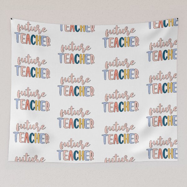 Item preview, future teacher pink designed and sold by 3rdgilmoregirl.