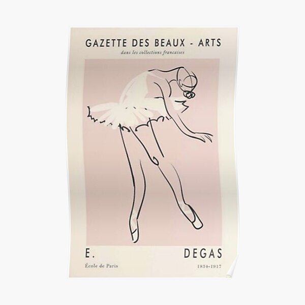 Girls Degas Dance Beauty Poster