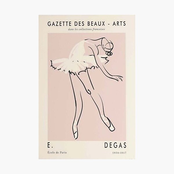 Girls Degas Dance Beauty Photographic Print