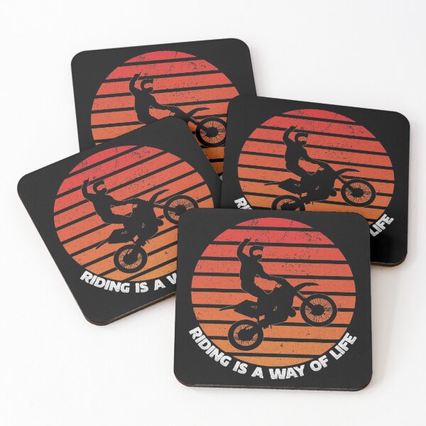 Item preview, Riding Is A Way Of Life Retro designed and sold by franktact.