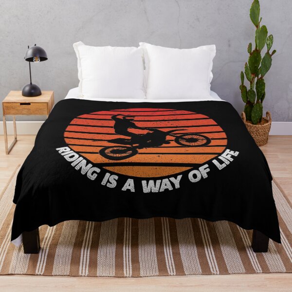 Item preview, Riding Is A Way Of Life Retro designed and sold by franktact.