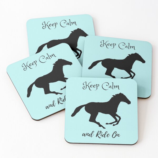Item preview, Keep Calm and Ride On designed and sold by CrossTheL1ne.