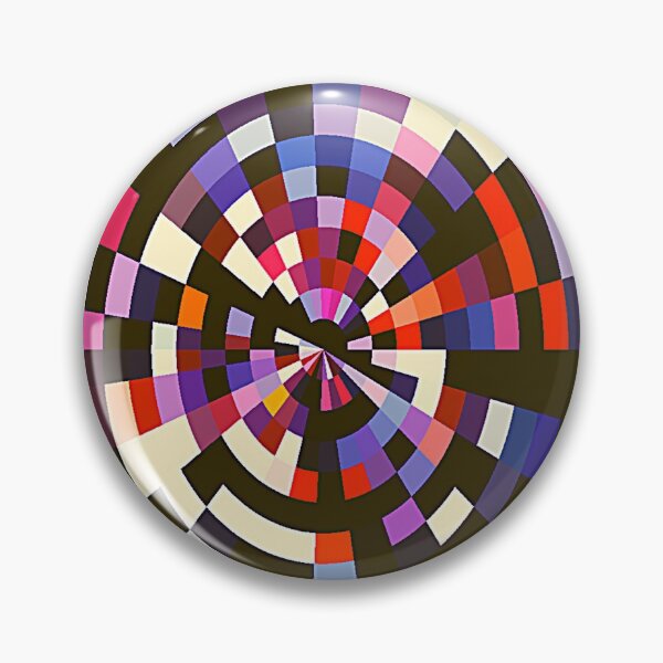 Item preview, Pixelated circle mess designed and sold by Delicarte.