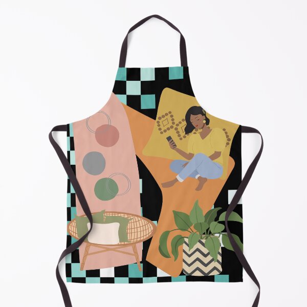 Item preview, Sad Girl on checked background designed and sold by Erika Bartha.