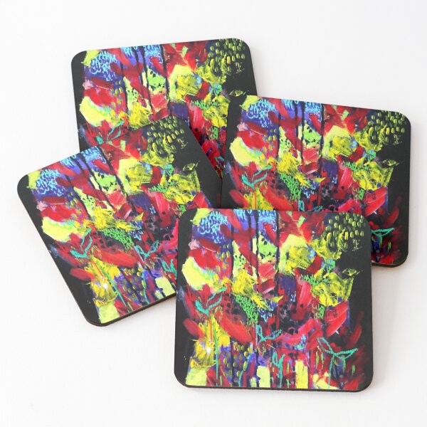 Item preview, Jungle Butterflies _ Abstract Paintings designed and sold by dana-krystle.