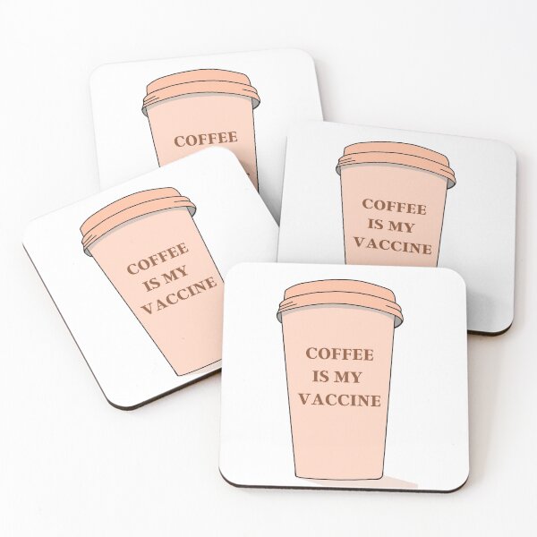 Item preview, Coffee is my vaccine designed and sold by fevenyoh.