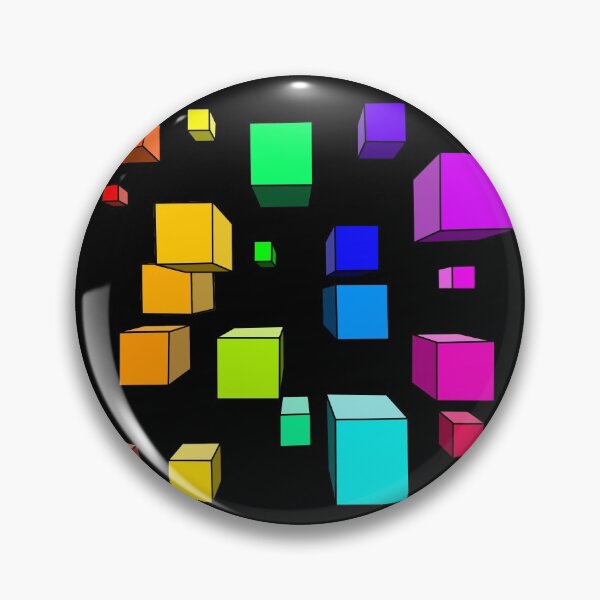 Item preview, Perspective Rainbow Squares designed and sold by HORIZONapparel.