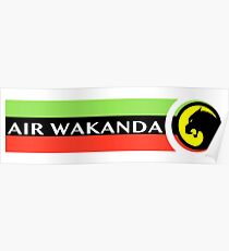 Air Wakanda- Logo Poster