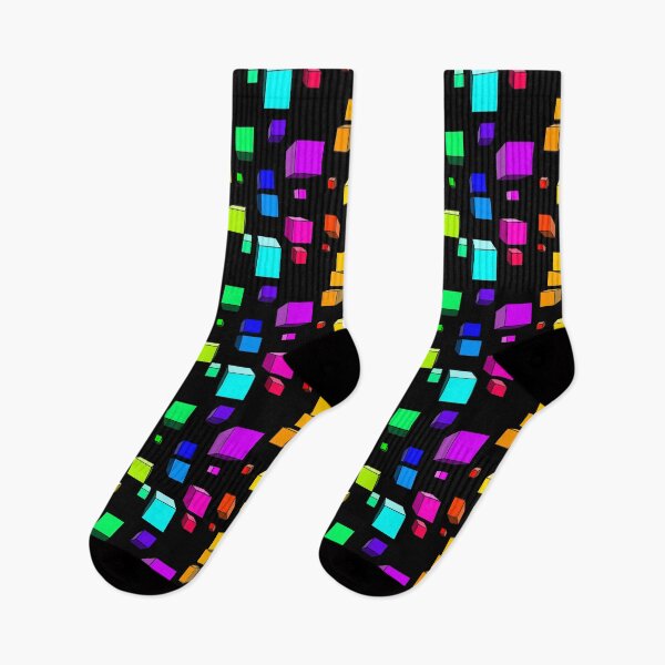 Item preview, Perspective Rainbow Squares designed and sold by HORIZONapparel.
