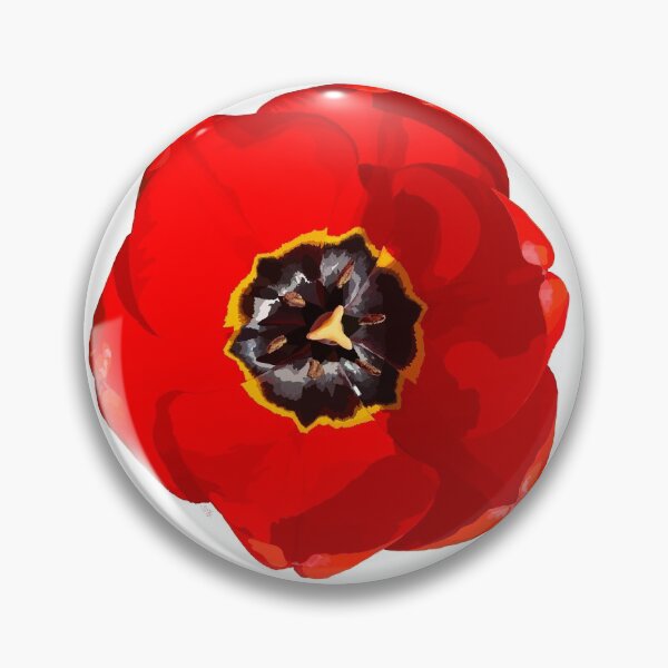 Artikelvorschau, Red open tulip blossoming sunlight. entworfen und verkauft von A-using-colors.