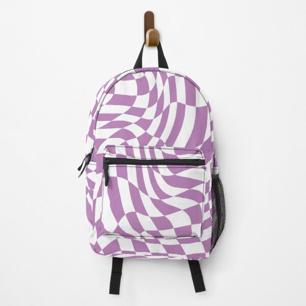 Item preview, Purple Groovy Checkers designed and sold by MarzStudio.