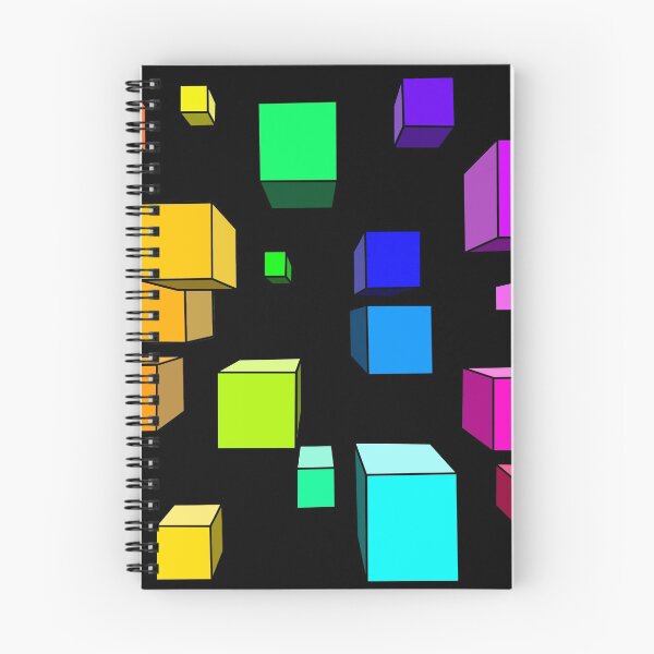 Item preview, Perspective Rainbow Squares designed and sold by HORIZONapparel.