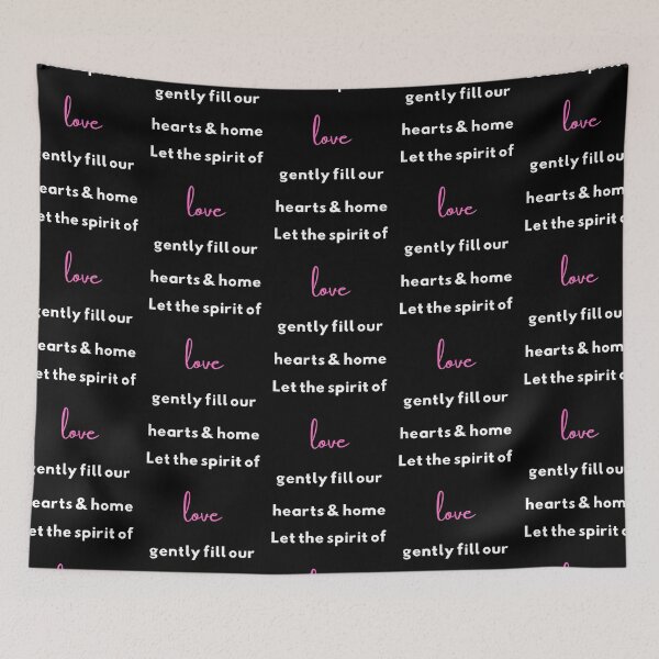 Item preview, Let The Spirit Of Love Gently Fill Our Hearts & Home designed and sold by OceansSupply.