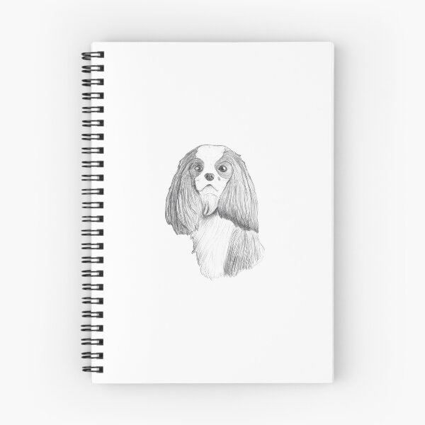 Item preview, Blenheim Cavalier King Charles Spaniel Portrait designed and sold by Swash Art.