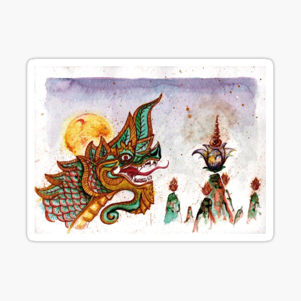 Item preview, Phaya Naga - Thai protectors of water banks designed and sold by Garuda Sagral.
